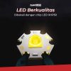 TaffLED Senter LED USB Recharge XHP50 with 2500 mAh 18650 Battery - JHS522X
