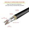 TaffSTUDIO Kabel XLR M/F OFC Microphone Karaoke Shielded 1 Meter - BOF30