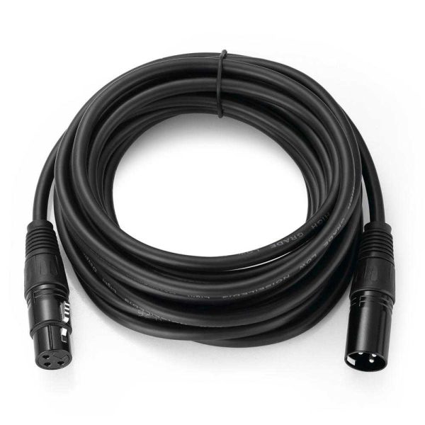 TaffSTUDIO Kabel XLR M/F OFC Microphone Karaoke Shielded 1 Meter - BOF30