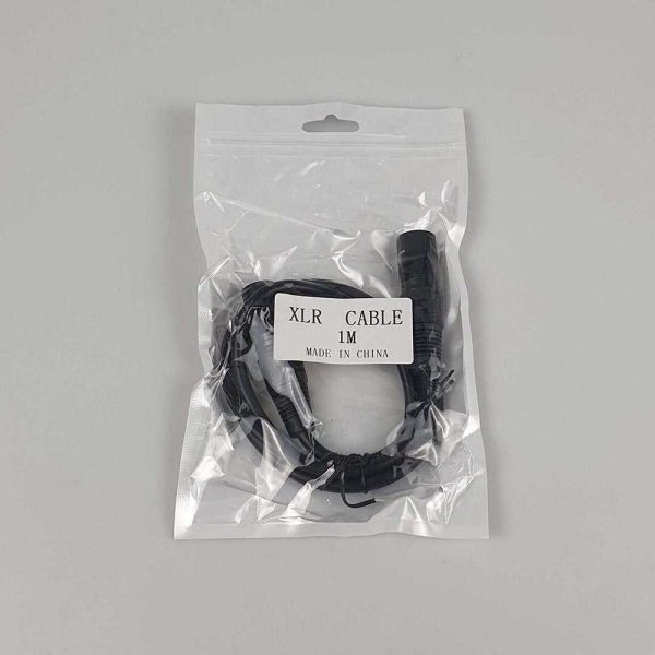 TaffSTUDIO Kabel XLR M/F OFC Microphone Karaoke Shielded 1 Meter - BOF30