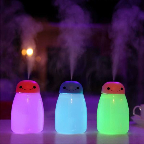 Taffware Baymax Mini LED RGB Humidifier USB 400ml - HUMI H803