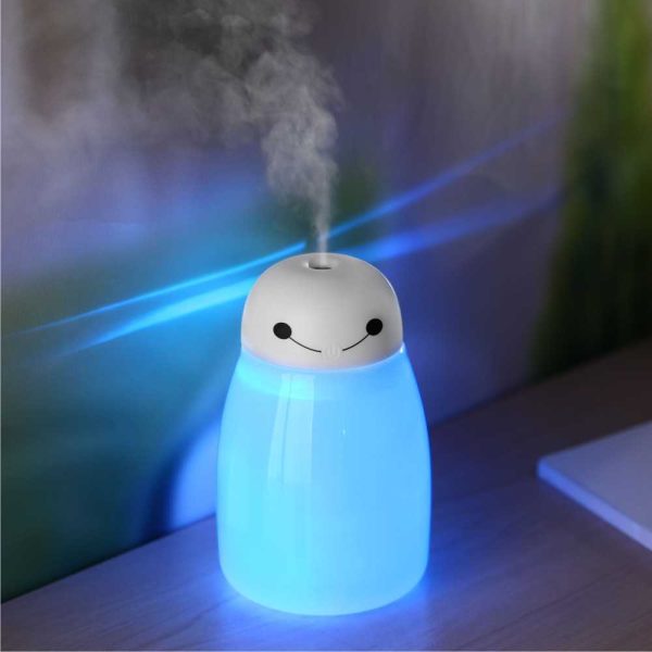 Taffware Baymax Mini LED RGB Humidifier USB 400ml - HUMI H803