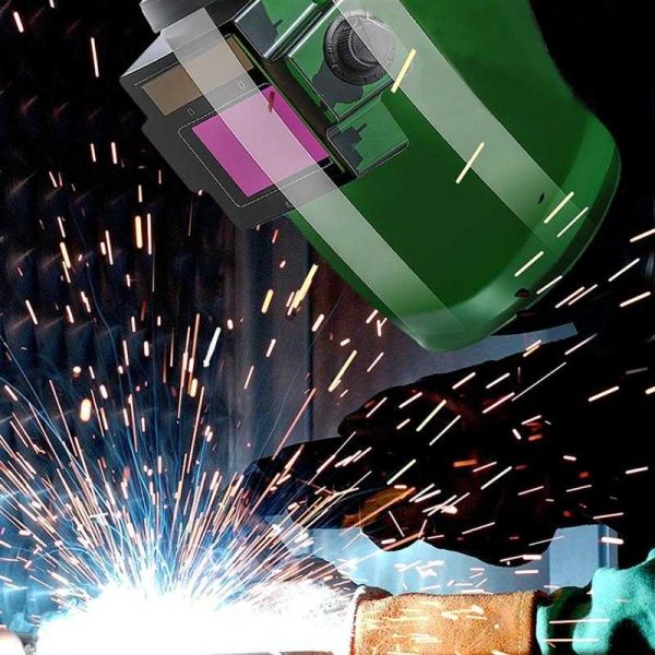 TaffGUARD Helm Las Automatic Variable Light Welding Mask Cap Arc Shield Soldering - MZ300 - Black