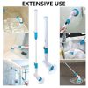 TaffHOME Sikat WC Elektrik Bathroom Kitchen Cleaning Tools Set - WQ8111 - Blue