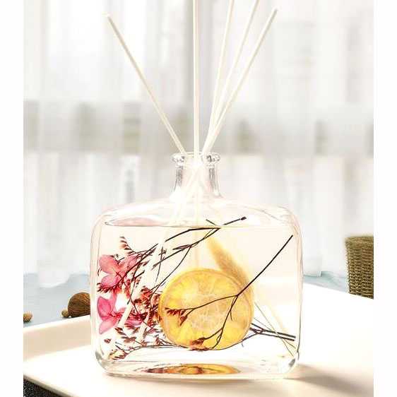 Taffware HUMI Pengharum Ruangan Reed Diffuser with Rattan Sticks - Lavender