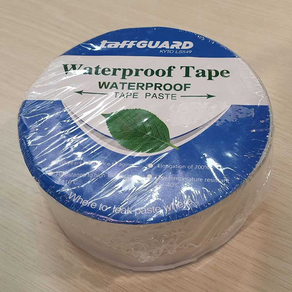 TaffGUARD KYTO Lakban Aluminium Foil Butyl Super Ahesive Duct Tape Waterproof 15 cm x 5 m - LS549 - Silver
