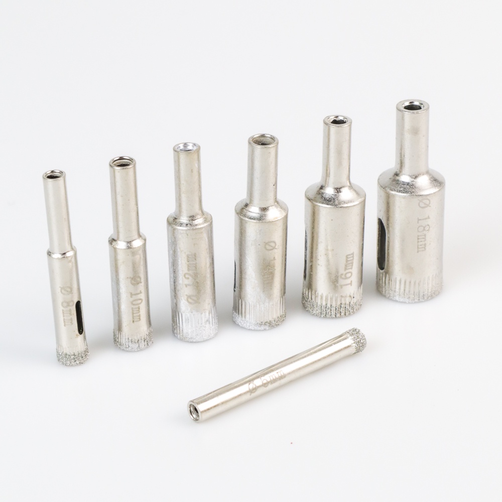 Taffware Mata Bor Diamond Coated Hole Saw Drill Bit 6mm-50mm 15 PCS