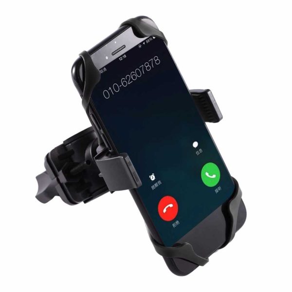 TaffSPORT Bike Smartphone Holder Sepeda Universal Rack Bicycle - BM03 - Black