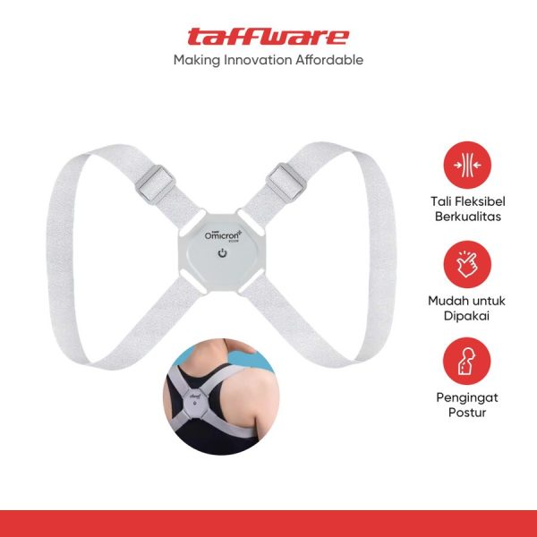 TaffOmicron Smart Body Harness Tali Korektor Postur Punggung - BC200