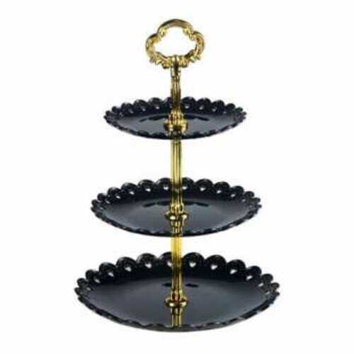 TaffHOME Rak Kue Susun 3 Tingkat Detachable Cake Stand Display - CF431