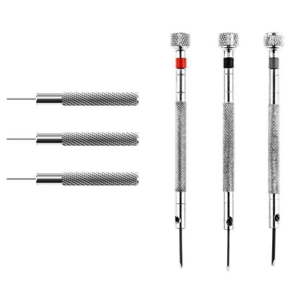 TaffSPORT Peralatan Reparasi Jam Tangan Watch Repair Tool Kit Set - C10050 - Black