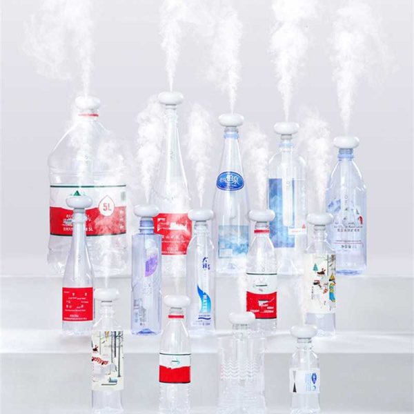 Taffware Humi Air Humidifier Ultrasonic Aromatherapy Oil Diffuser Portable Celup - HUMI - K-J021 - White