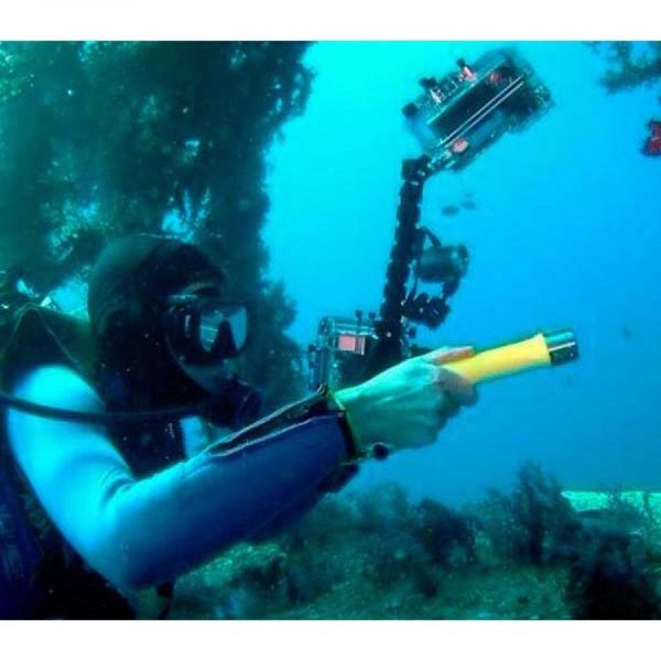 TaffLED Senter Bawah Air Scuba Diving Flashlight Q5 180 Lumens - WY6018