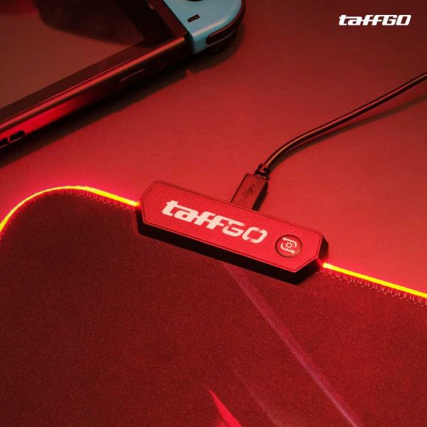 Gaming Mouse Pad TaffGO Illuminated LED RGB 800x300x4mm - RGB-03