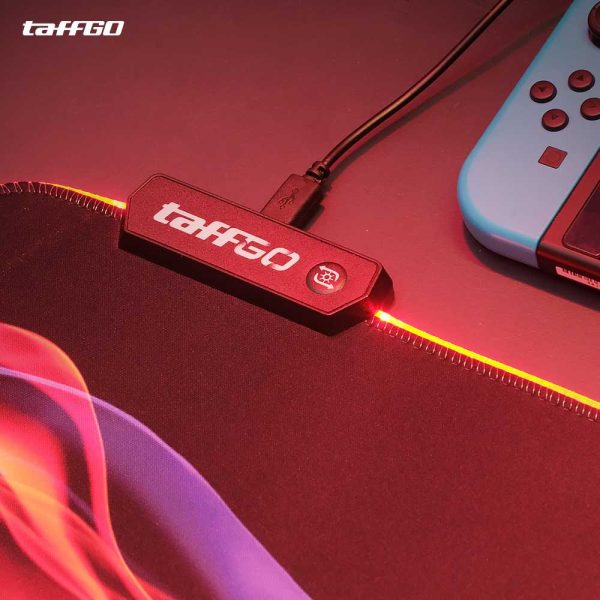 TaffGO Gaming Mouse Pad Illuminated LED RGB 800x300mm - RGB-04