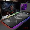 TaffGO Gaming Mouse Pad XL Peta Dunia with LED RGB 300x700x4mm - RGB-03