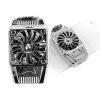 TaffGO Smartphone Cooling Fan Kipas Pendingin Radiator Heat Sink - H-15 - Silver