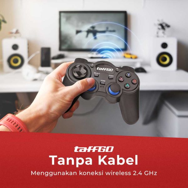 TaffGO Wireless Gamepad 2.4 GHz untuk Smart TV Box - TGZ-850M