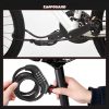 TaffGUARD Gembok Sepeda Kode Angka 5 Digit - SJ008 - Black