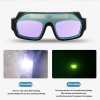 TaffGUARD Kacamata Las Otomatis Auto Darkening Soldering Googles - TX-012 - Black