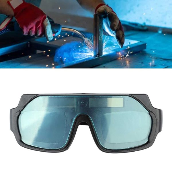 TaffGUARD Kacamata Las Otomatis Auto Darkening Soldering Googles - TX-012 - Black