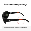 TaffGUARD Kacamata Las Otomatis Auto Darkening Soldering Googles - TX-012 - Black