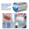 TaffGUARD KYTO Lakban Aluminium Foil Butyl Super Adhesive Duct Tape Waterproof 20 cm x 10 m - LS549 - Silver