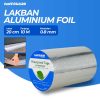 TaffGUARD KYTO Lakban Aluminium Foil Butyl Super Adhesive Duct Tape Waterproof 20 cm x 10 m - LS549 - Silver