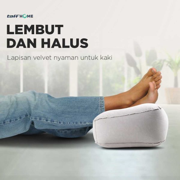 TaffHOME Bantal Angin Kaki Portabel Inflatable Relaxing Feet Tool - JJ06114