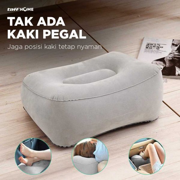 TaffHOME Bantal Angin Kaki Portabel Inflatable Relaxing Feet Tool - JJ06114