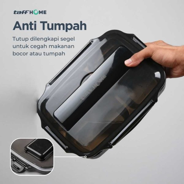 taffhome-kotak-makan-lunch-box-stainless-steel-3-grid-1l-ou1000 (2) TaffHOME Kotak Makan Lunch Box Stainless Steel 3 Grid 1L - OU1000