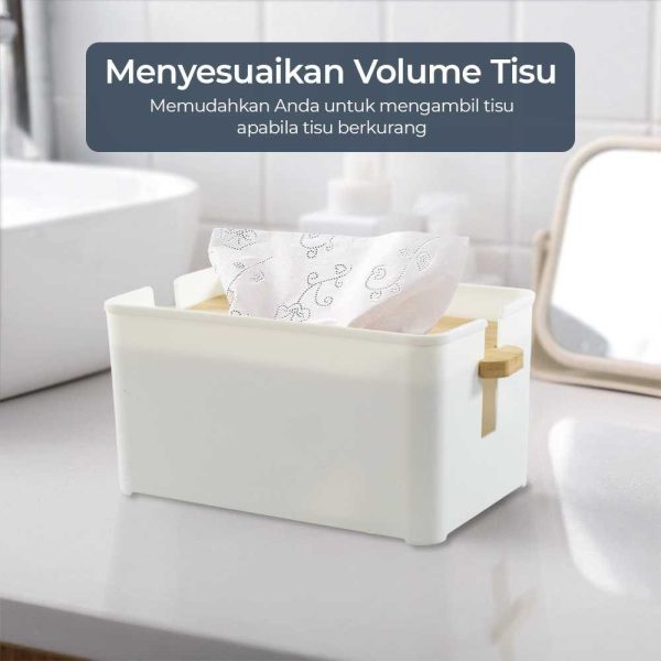 taffhome-kotak-tisu-kayu-minimalis-tissue-box-ts001 (1) TaffHOME Kotak Tisu Kayu Minimalis Tissue Box - TS001