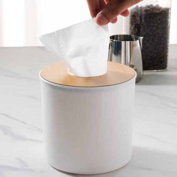 taffhome-kotak-tisu-kayu-multifungsi-model-tabung-zj002 (3) TaffHOME Kotak Tisu Kayu Multifungsi Model Tabung - ZJ002