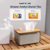 TaffHOME Kotak Tisu Kayu Nordic Minimalist Tissue Box Large - ZJ011