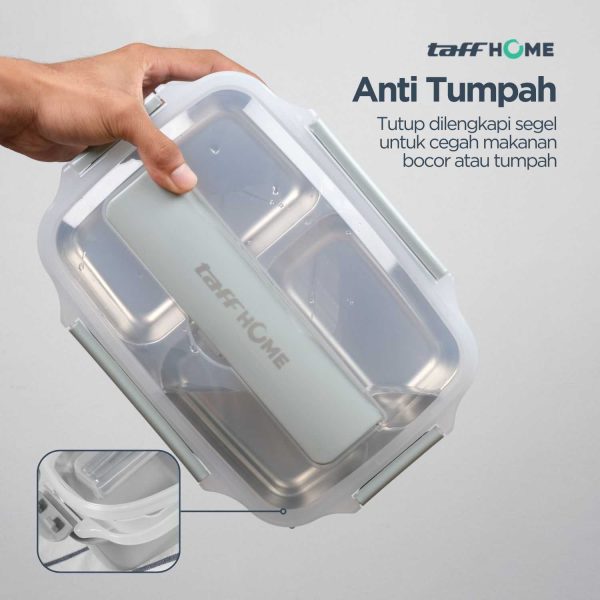 TaffHOME Life Kotak Makan Bento Box Food Container - CPL050