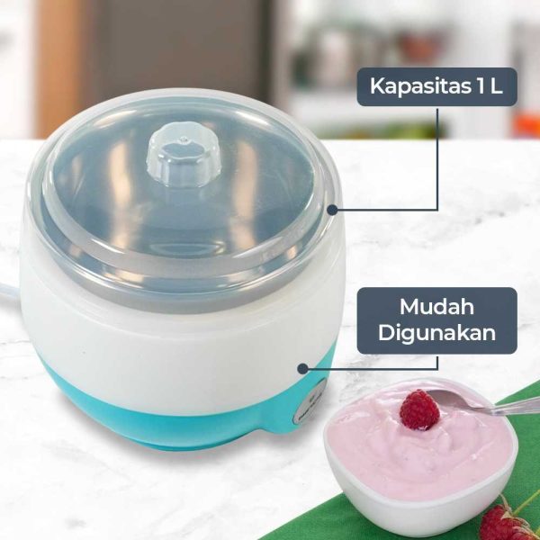 TaffHOME Mesin Pembuat Yogurt Maker Electric Machine 15W 1L - PA-10C