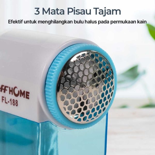TaffHOME Pencukur Bulu Pakaian Electric Cloth Fabric Shaver - FL-188