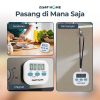 TaffHOME Timer Masak Dapur Magnetic Stopwatch Alarm Clock - JS-113