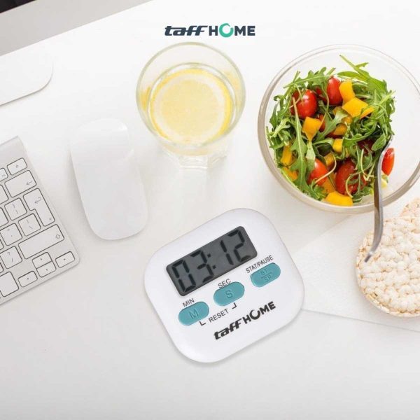 TaffHOME Timer Masak Dapur Magnetic Stopwatch Alarm Clock - JS-113