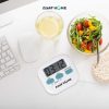 TaffHOME Timer Masak Dapur Magnetic Stopwatch Alarm Clock - JS-113