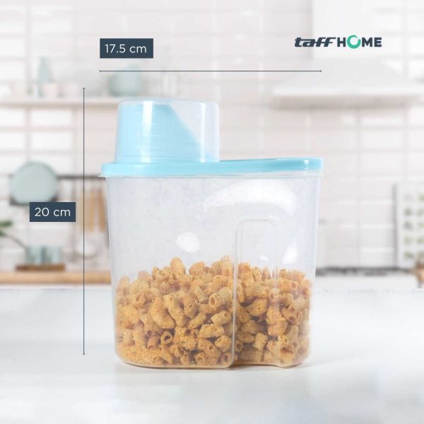 TaffHOME Toples Wadah Penyimpanan Makanan Food Storage Container 1.9L 1PCS - H1211