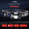 TaffLED Headlamp Flashlight Rechargeable USB + Motion Sensor - Z20T19