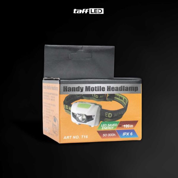 TaffLED Headlamp LED Multifunction Outdoor 3W - GD63