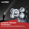 TaffLED Headlamp Light Cree XM-L T6 + 4 XPE 40000 Lumens