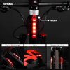 TaffLED Defensor Lampu Sepeda 5 LED Taillight Rechargeable - 410-28