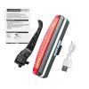 TaffLED Lampu Sepeda LED Taillight Rechargeable - RPL-2266