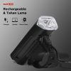 TaffLED Lampu Sepeda LED USB Rechargeable XPG 350 Lumens -HJ047 Black