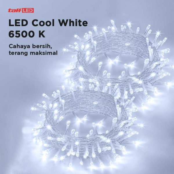TaffLED Lampu Gorden Dekorasi Wedding Fairy Light 3x3Meter 300 LED - 300L