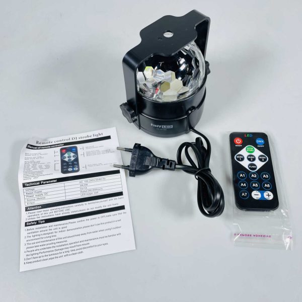 TaffLED Proyektor LED Lampu Disco + Remote Control EU Plug - CY-LV-RG