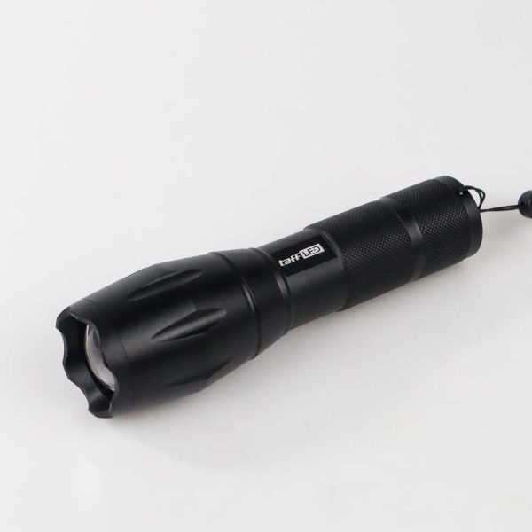 TaffLED Paket Senter LED Cree XM-P50 8000 Lumens + Baterai 18650 + Charger - E17 - Black